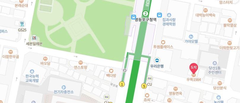 도담자산관리대부(주) 오시는길 안내(지하철) : 2호선, 5호선 영등포구청역 5번출구 도보 5분 자세한 내용은 아래 참고